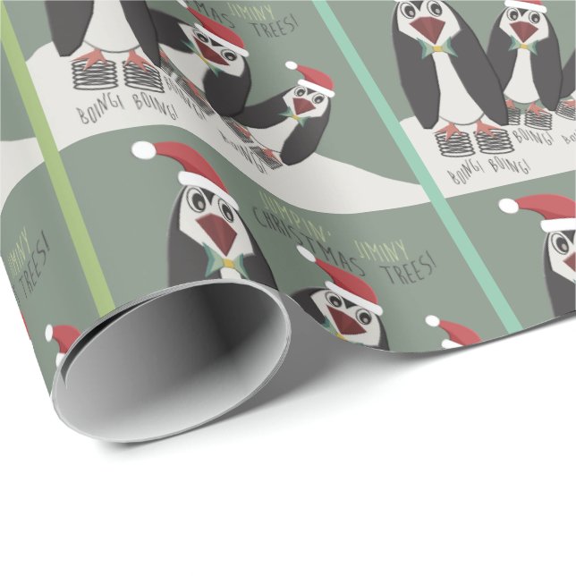 Papel De Presente 3 Penguins espinhosos (Ponta do rolo)