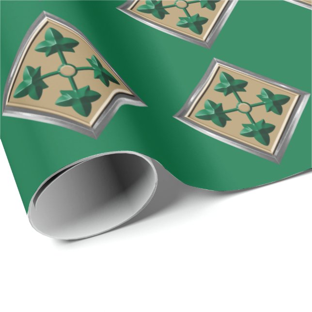 Papel De Presente 4ª Divisão de Infantaria - Firme e Leal (Ponta do rolo)