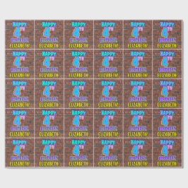 Papel De Presente 4º aniversário: Diversão, Grafite Urbano Inspirado