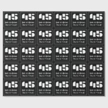 45.º aniversário: Art Deco Inspirou "45" & Nome