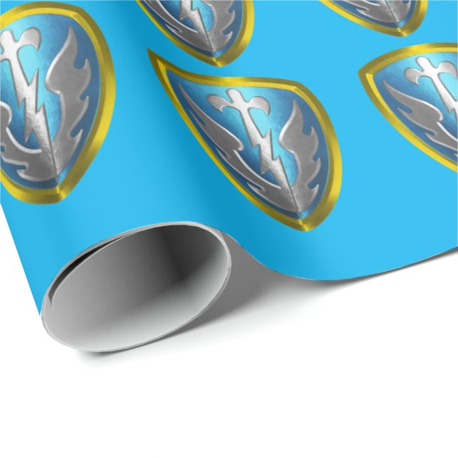 Papel De Presente 504ª Brigada de Informações Militares (Ponta do rolo)