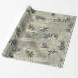 Papel De Presente 5 Casamento Aniversário Wood Floral<br><div class="desc">Seu aniversário de casamento de 5? Procurando o papel de embrulho certo? Bem, se você ama o pessoal do campo, chique e embrulhamento antigo de madeira, então você vem ao lugar certo com este adorável design composto por nossas peônias de árvores chinesas e imagens antigas de tampas de tronco. Também...</div>
