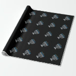 Papel De Presente 5 da Noite de Hanukkah Glitter Wrapping Paper<br><div class="desc">Chanucá 2022 começará na noite do domingo,  18 de dezembro,  e terminará na noite da segunda-feira,  26 de dezembro</div>