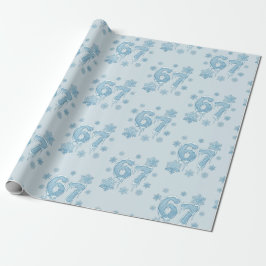 Papel De Presente 67 Funny 6 7 Six Seven Snowflake Christmas Winter