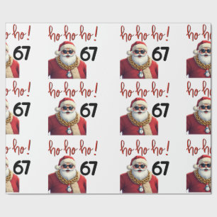 Papel De Presente 67 Papai Noel Natal Santa