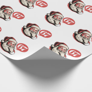 Papel De Presente 6 7 Natal Seis Sete Brainrot Papai Noel