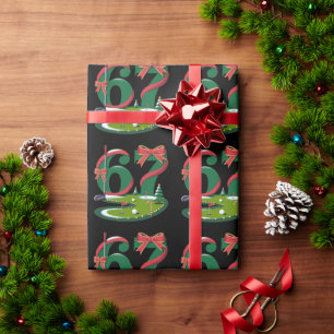 Papel De Presente 6 7 Seis Sete Golfe Geração Z Alpha Meme Natal Gol