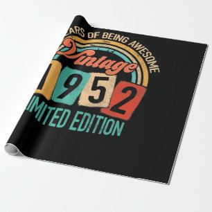 Papel De Presente 70 Anos De Idade Incrível No Aniversário De 70 1