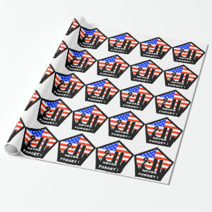 Papel De Presente 911 nunca se esquece