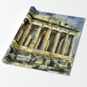 Papel De Presente A acrópole em Atenas