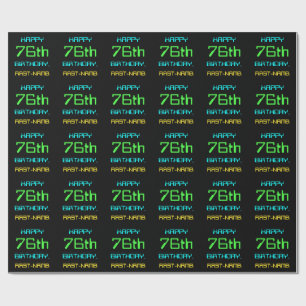 Papel De Presente A divertida computação digital foi o 76º aniver