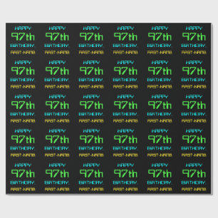 Papel De Presente A divertida computação digital foi o 97º aniver
