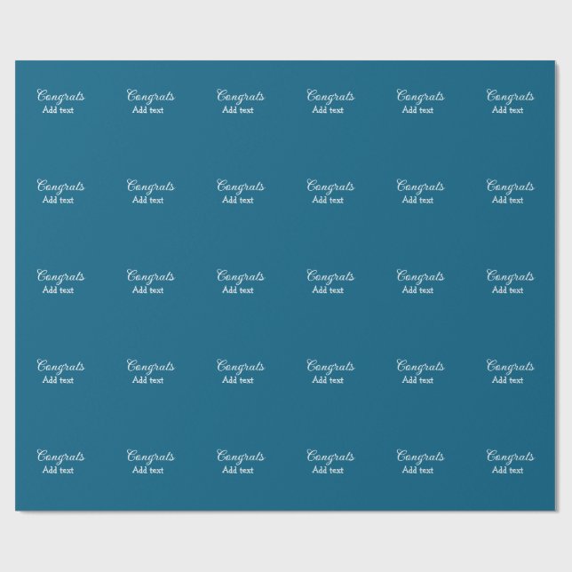 Papel De Presente A graduação mínima simples de parabéns adiciona (Aberto)