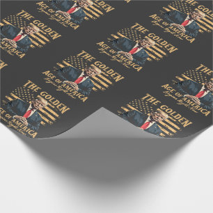 Papel De Presente A Idade do Ouro da América começa agora
