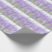 A lavanda coloca a fotografia, vários presentes