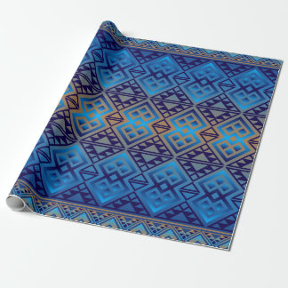 Papel De Presente A Lodge (Azul)