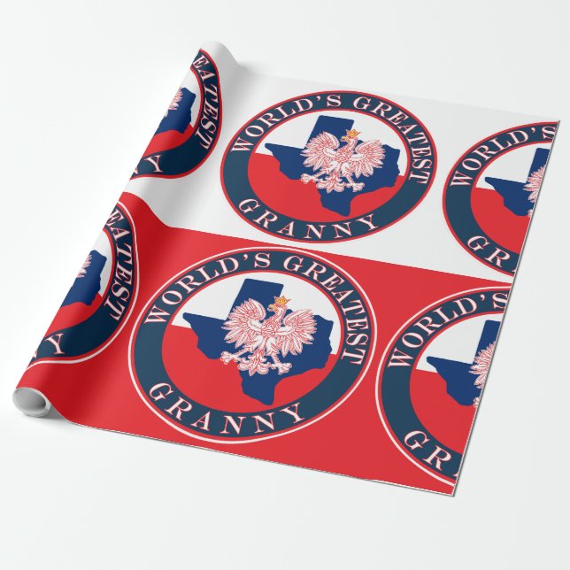 Papel De Presente A maior avó do mundo (Desenrolado)