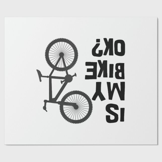 Papel De Presente A Minha Bicicleta Está Engraçada? (Aberto)