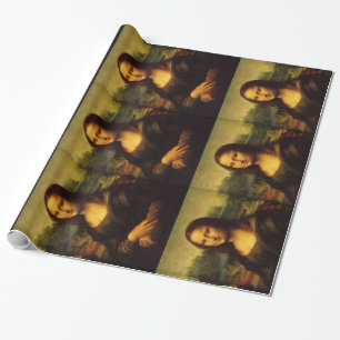 Papel De Presente A Mona Lisa de Leonardo da Vinci