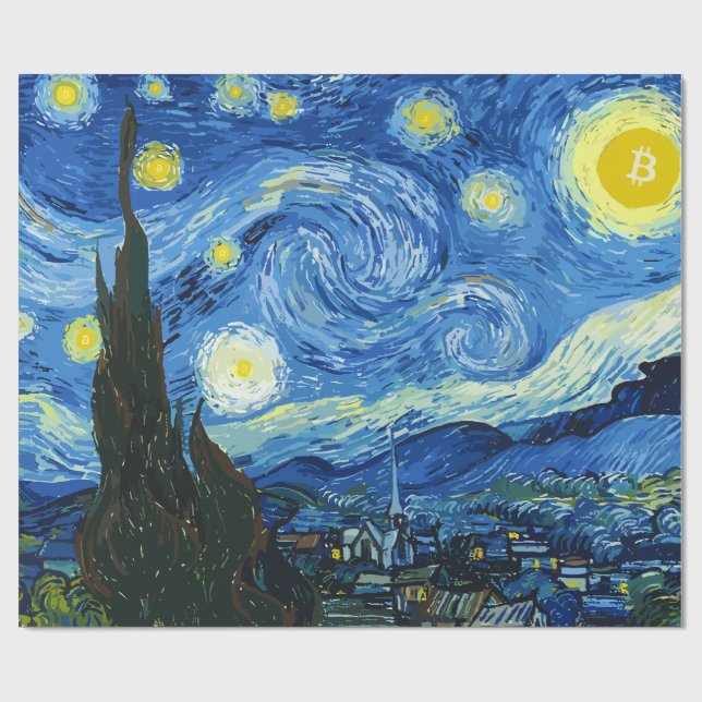 Papel De Presente A Noite da Bitcoiny (Aberto)