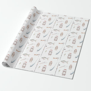 Papel De Presente A pesca é o esporte de afogar minhocas