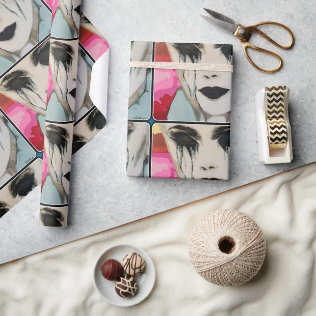 Papel De Presente A pintura "The Chill" em um (Artesanato)