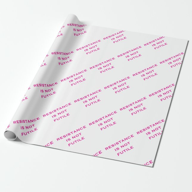 Papel De Presente A resistência não é inútil (Desenrolado)