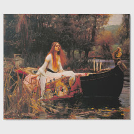 Papel De Presente A Senhora de Shalott (Beleza Medieval)