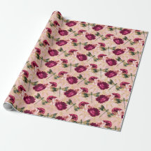 A Série Rosa e Libélula (Design 4)