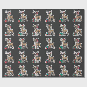 Papel De Presente A Turma do Picles de Natal Amantes de Picles Papai