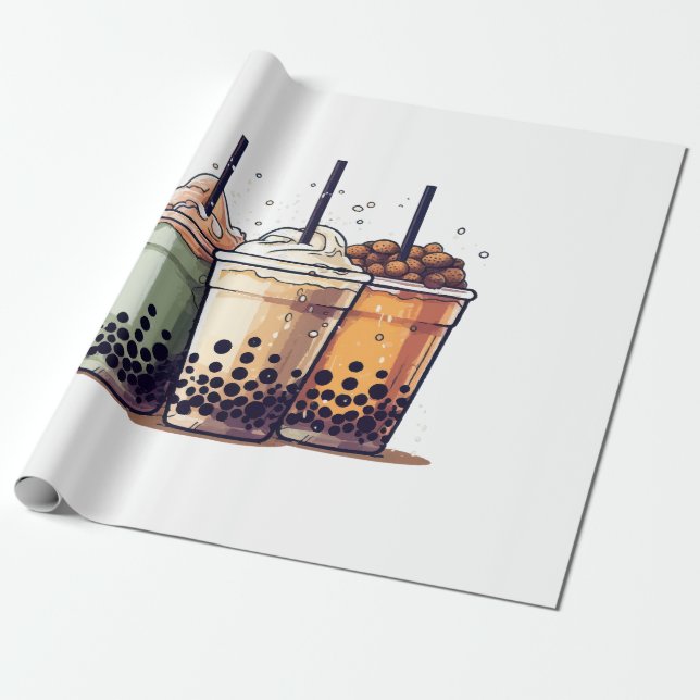 Papel De Presente A vida é curta, beba a boba (Desenrolado)