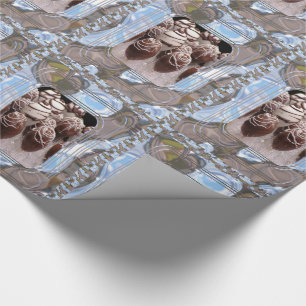 Papel De Presente A vida é doce doce e doce.