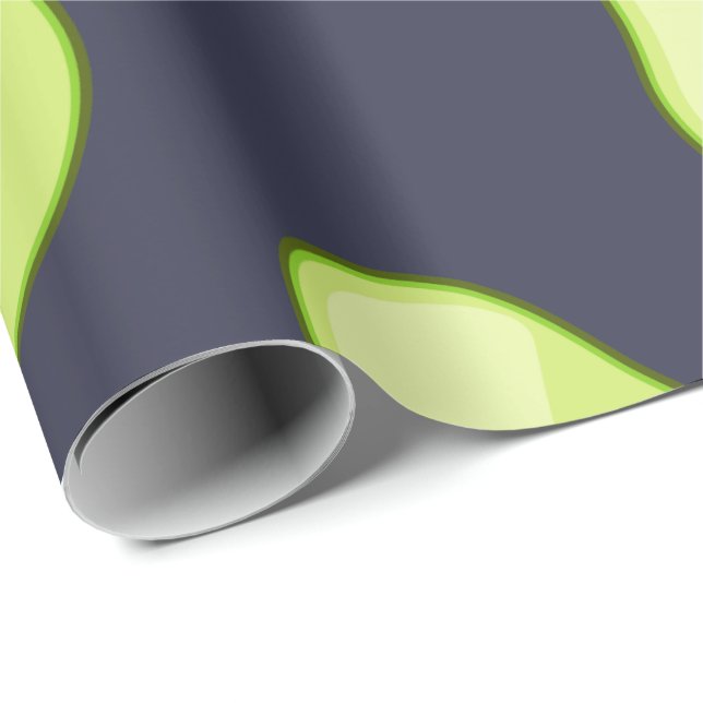 Papel De Presente Abacate (Ponta do rolo)