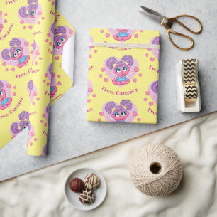 Papel De Presente Abby Cadabby Namorados Hearts Graphic