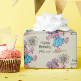 Papel De Presente Abby Cadabby Retro Art