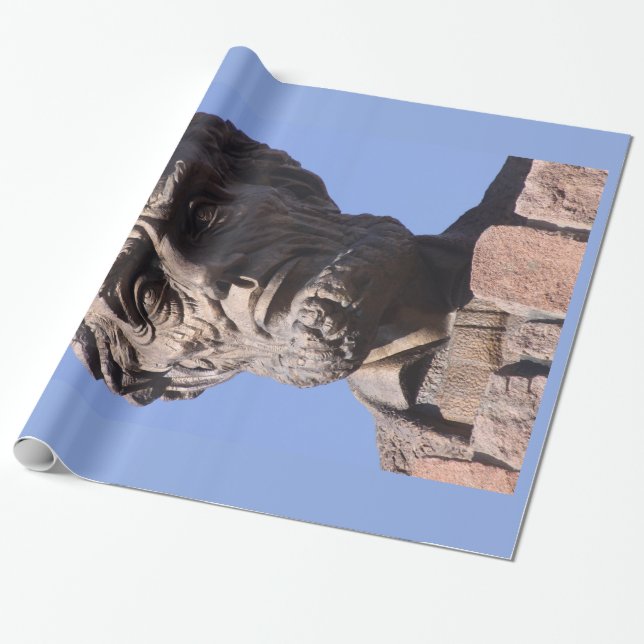 Papel De Presente Abe Lincoln Wrapping Paper (Desenrolado)