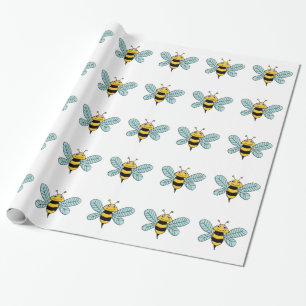 Papel De Presente abelha