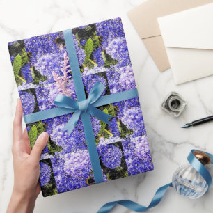 Papel De Presente Abelhas De Flor Ceanothus