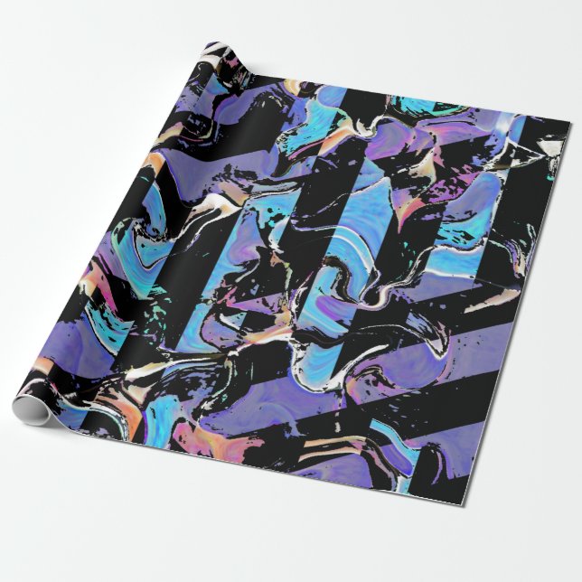 Papel De Presente Aberração  (Desenrolado)