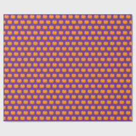 Papel De Presente abóbora de halloween