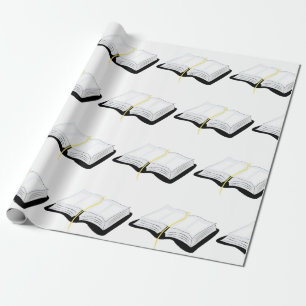 Papel De Presente Abra a bíblia