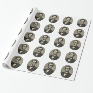 Papel De Presente Abraham Lincoln