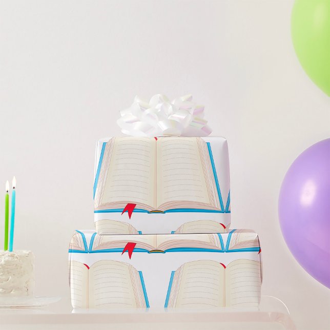 Papel De Presente Abrir Livro (Criador carregado)