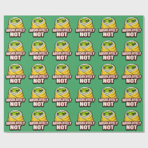 Papel De Presente Absolutamente Não Sapo – Meme Engraçado de Sapo Pr