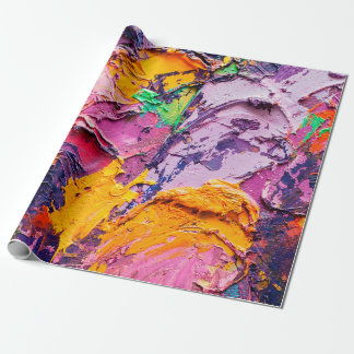 Papel De Presente Abstract art background. Oil painting on canvas. M