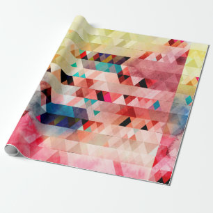Papel De Presente Abstract bright colorful watercolor background wit