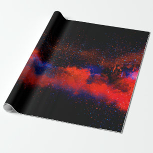 Papel De Presente Abstract Colorful watercolor painting background, 