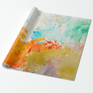 Papel De Presente abstract oil paint texture on canvas, backgroundba