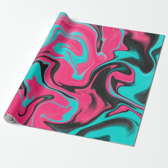 Papel De Presente Abstract pattern background with gradient texturea (Desenrolado)
