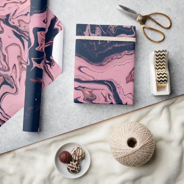 Papel De Presente  Abstract Wraps 12 (Artesanato)